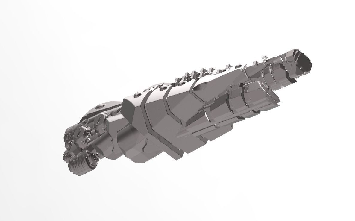 FLEET CORE - SG2 VODORS DESTROYER 3D print model_5