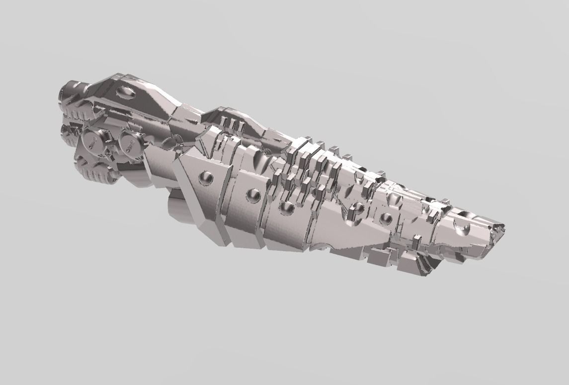 FLEET CORE - SG2 VODORS DESTROYER 3D print model_1