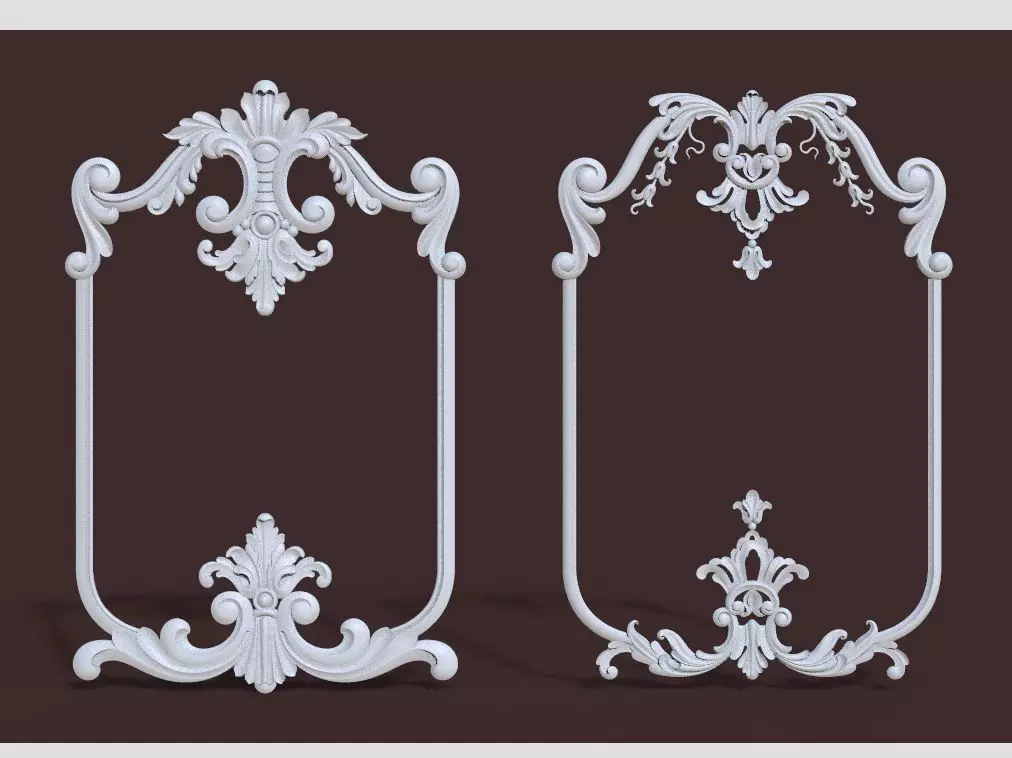 Furniture wood carving file stl for 3D print model 110A 3D print model_0