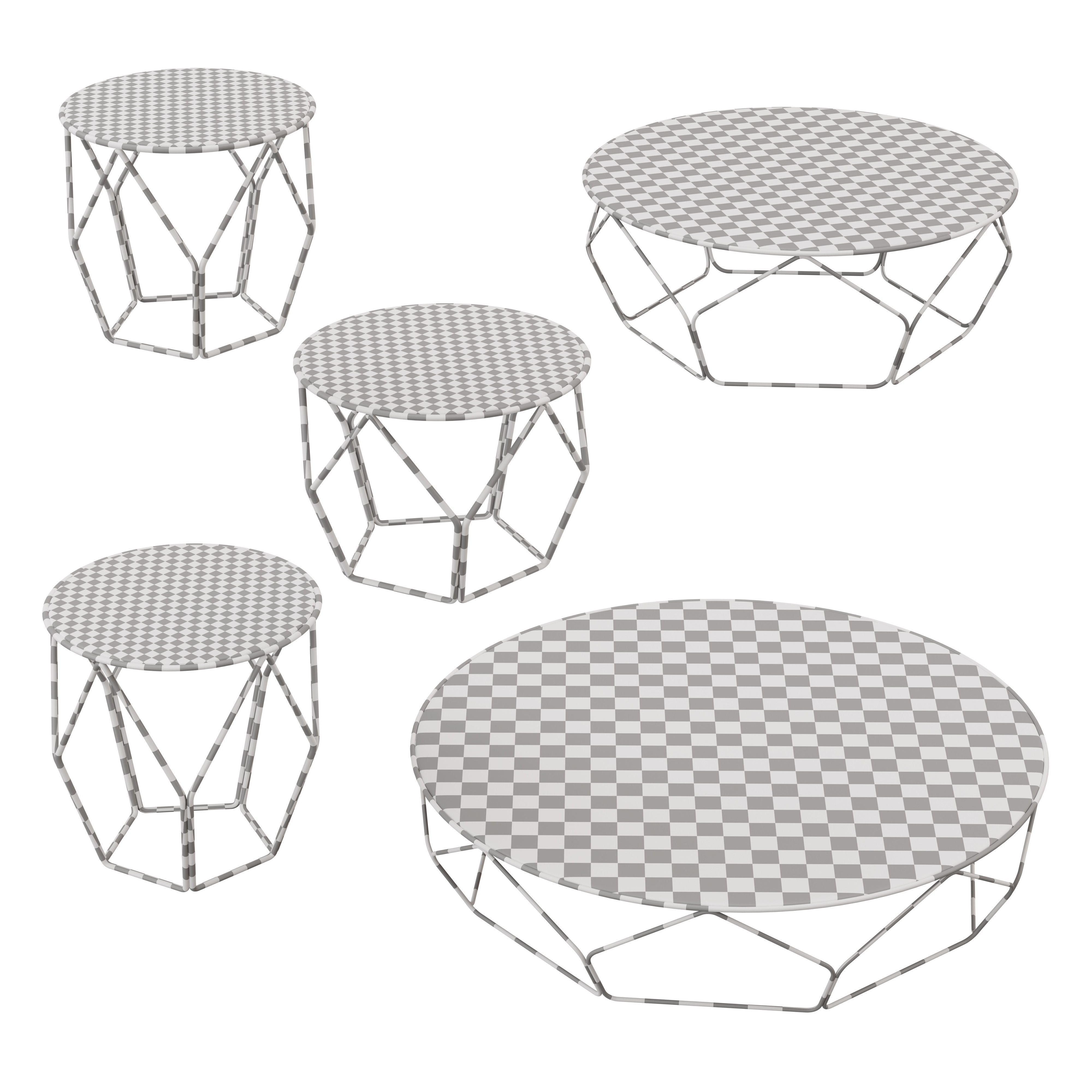 Arbor Tables by Bonaldo 3D model_1