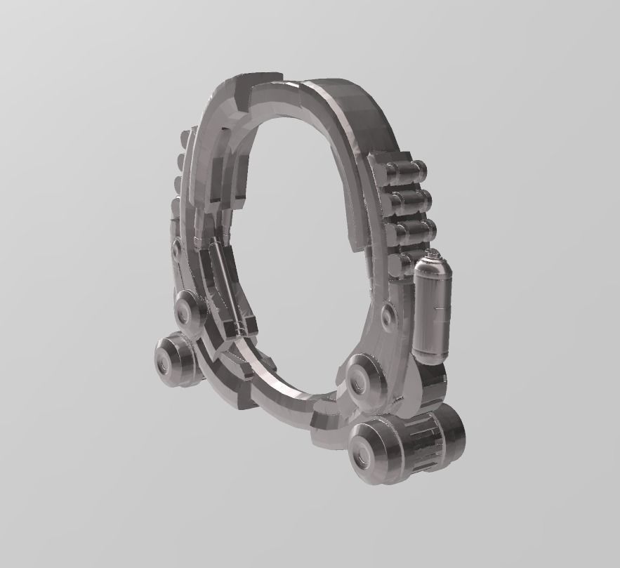 FLEET CORE - SG4 WARP GATE 3D print model_1