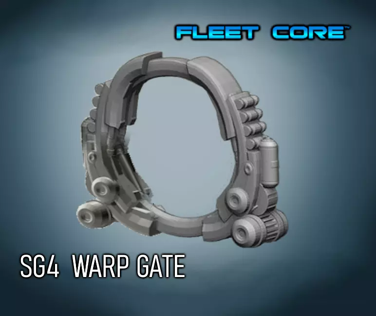 FLEET CORE - SG4 WARP GATE 3D print model_0