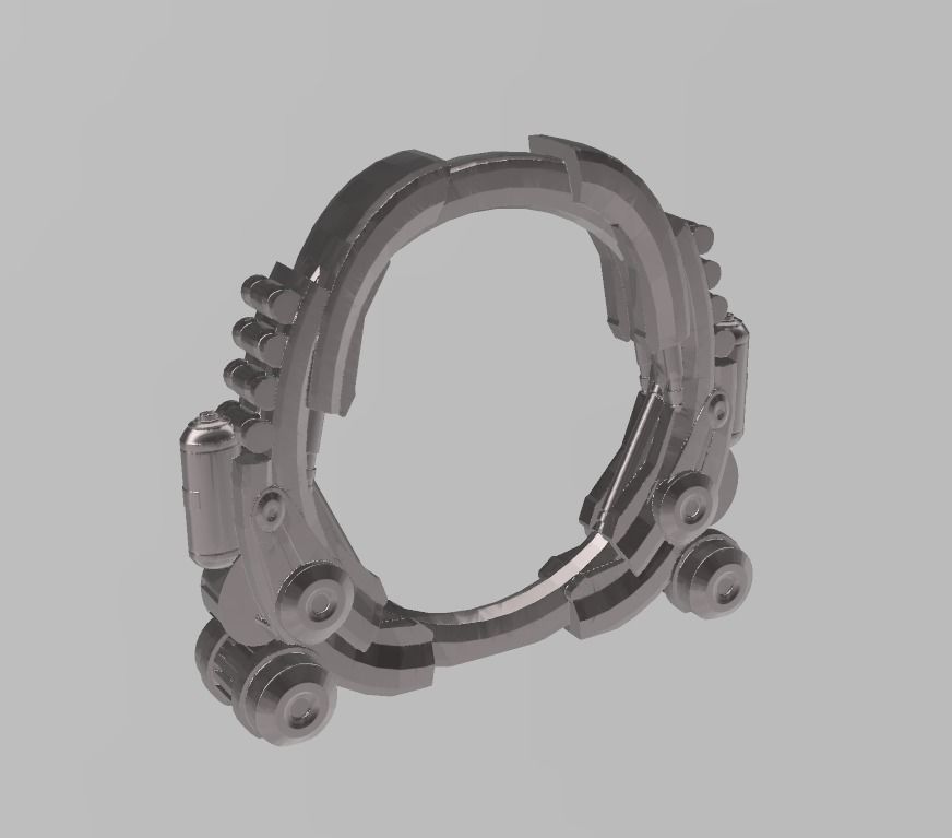 FLEET CORE - SG4 WARP GATE 3D print model_5