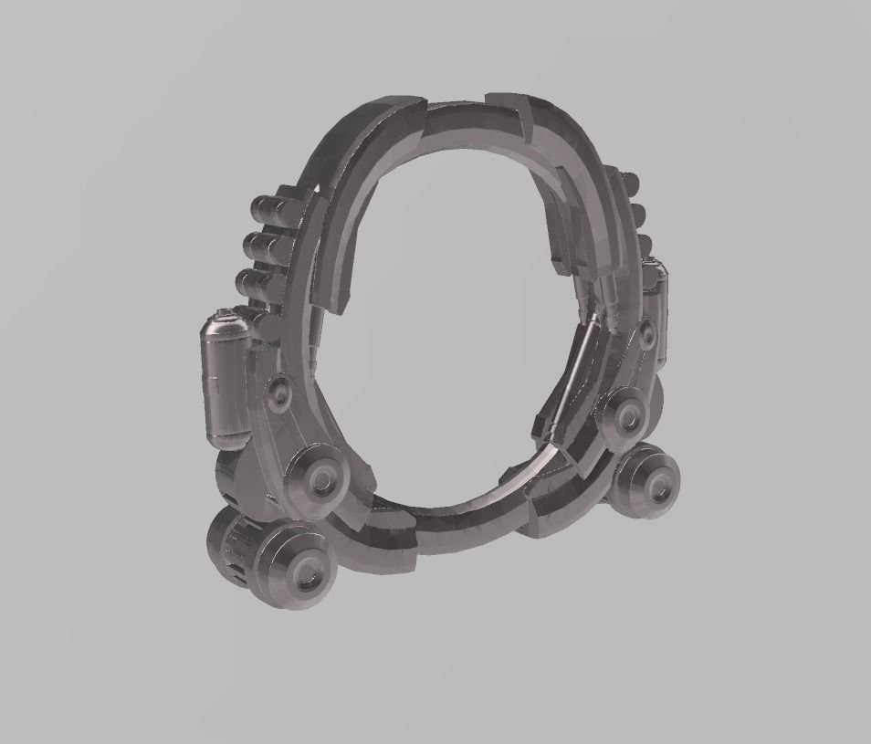 FLEET CORE - SG4 WARP GATE 3D print model_2