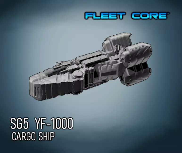 FLEET CORE - SG5 YF-1000 CARGO CRUISER 3D print model_0