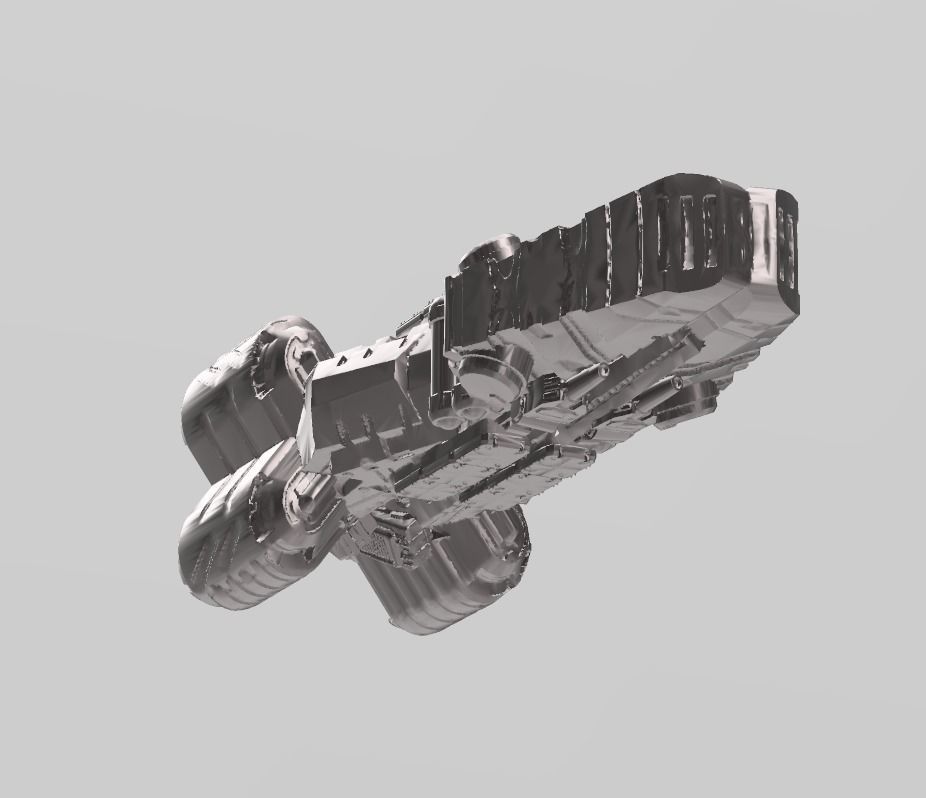 FLEET CORE - SG5 YF-1000 CARGO CRUISER 3D print model_2