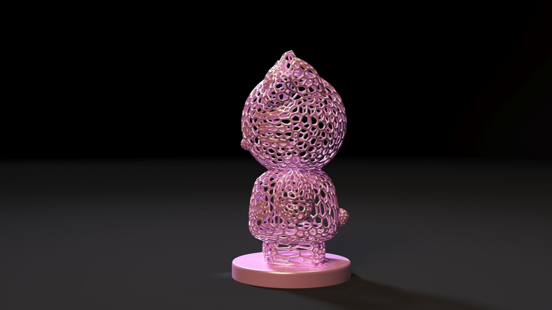 Hello Kitty 3D print model_2