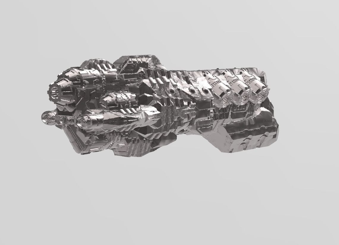 FLEET CORE - SG7 VODORS HEAVY CRUISER 3D print model_4
