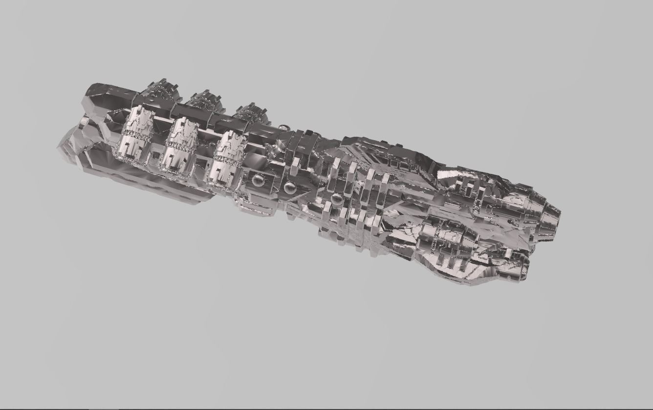 FLEET CORE - SG7 VODORS HEAVY CRUISER 3D print model_6