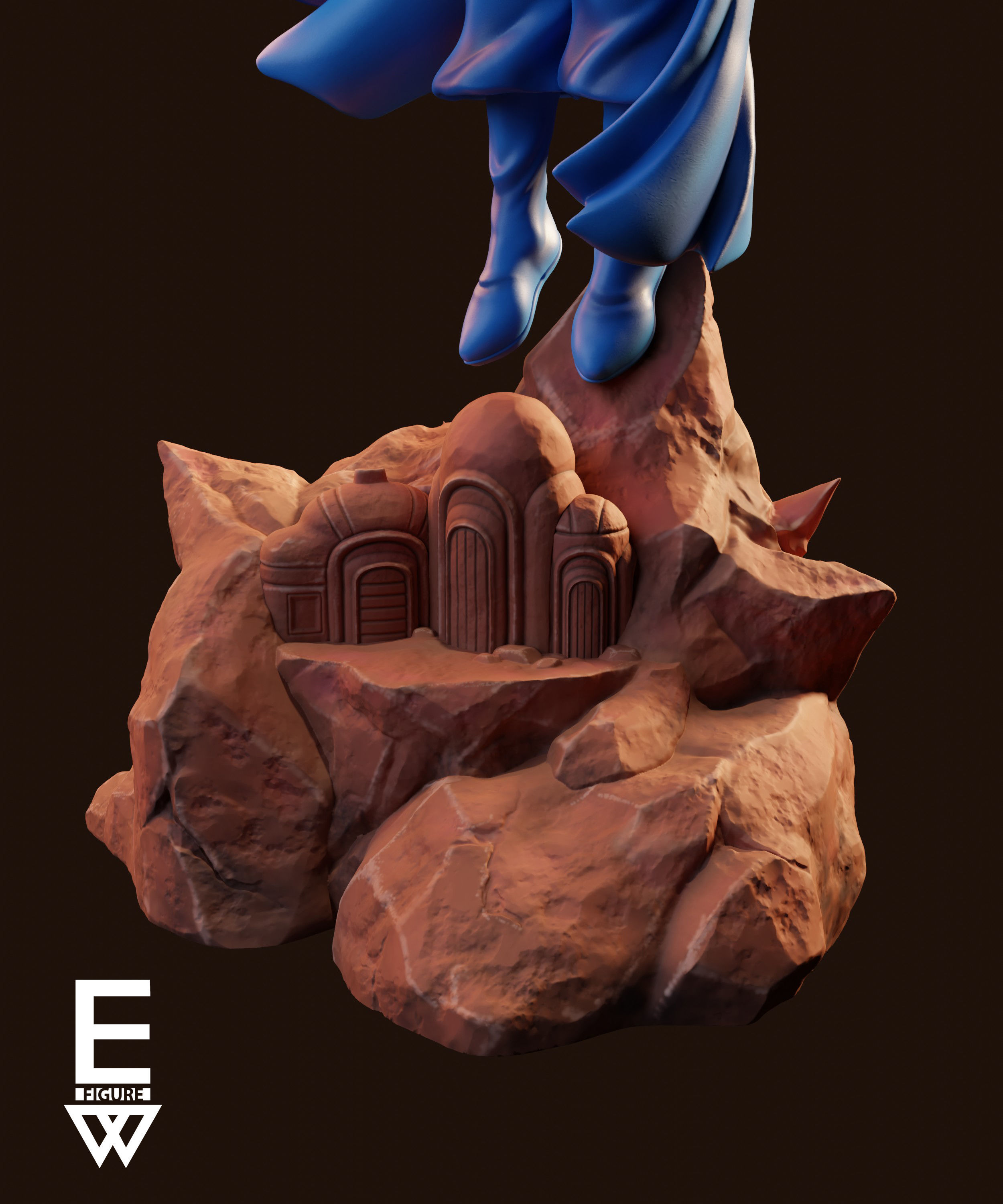 MARTIAN MANHUNTER- 3D STL READY TO PRINT 3D print model_6