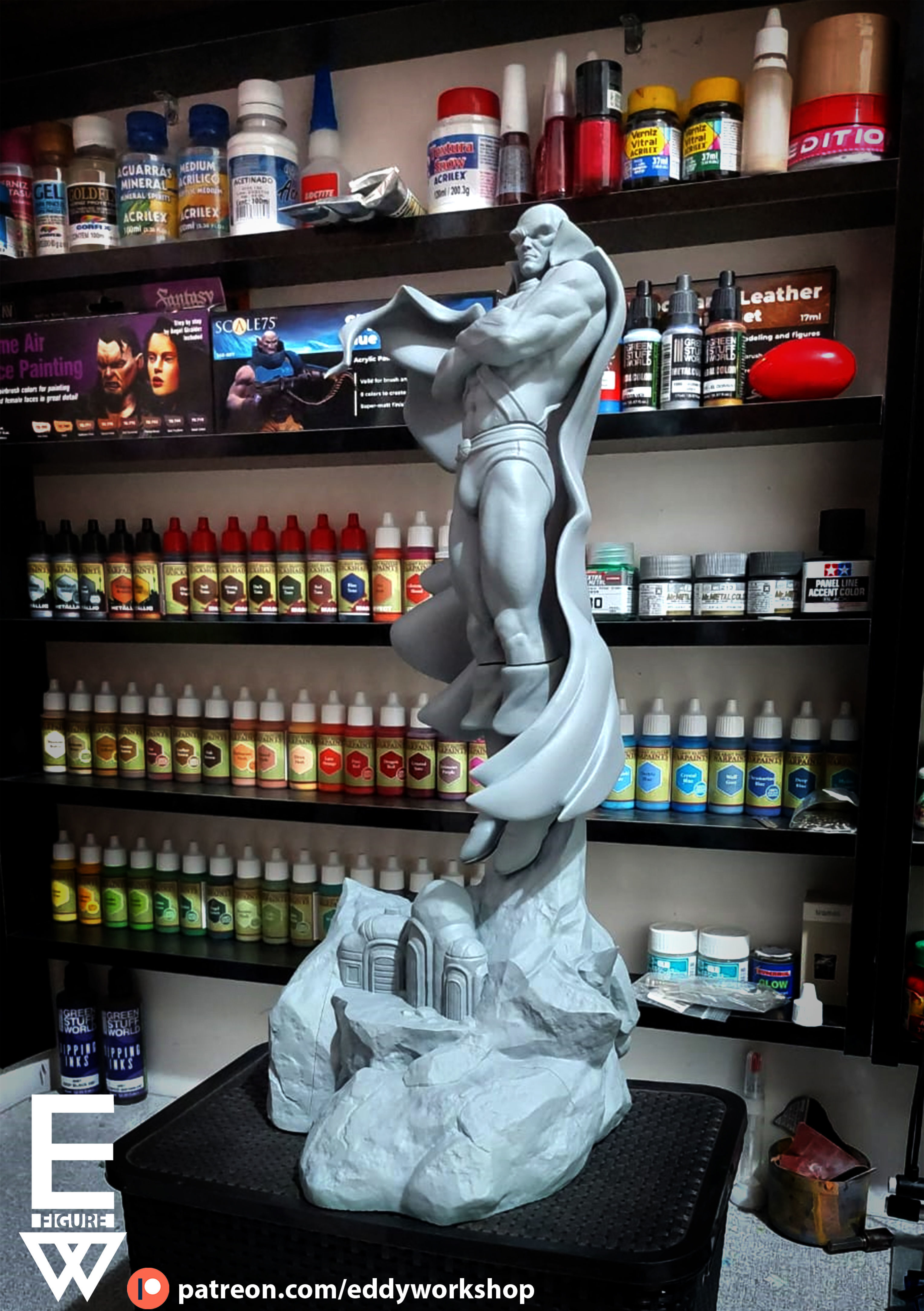 MARTIAN MANHUNTER- 3D STL READY TO PRINT 3D print model_12