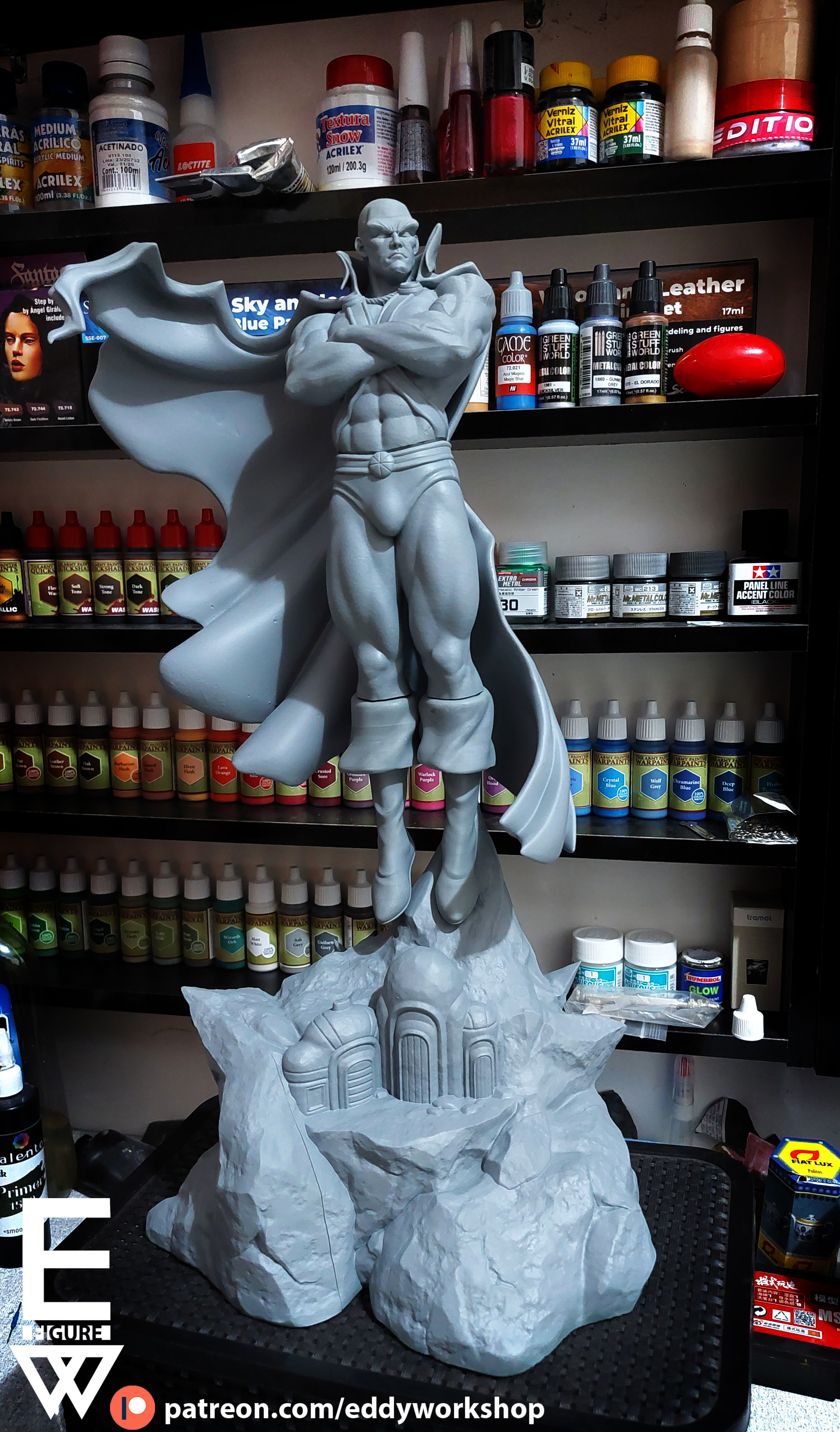 MARTIAN MANHUNTER- 3D STL READY TO PRINT 3D print model_11