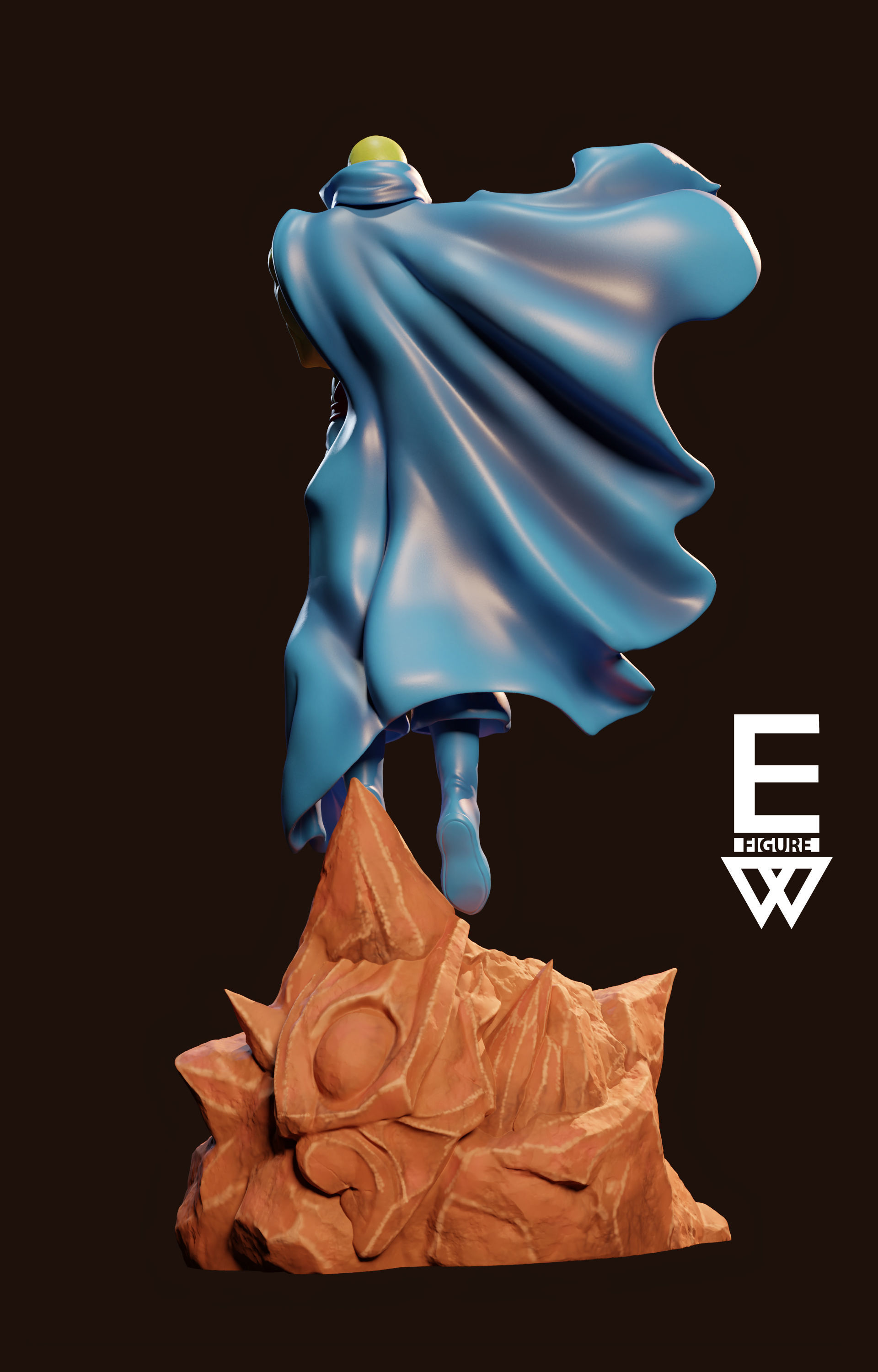 MARTIAN MANHUNTER- 3D STL READY TO PRINT 3D print model_5