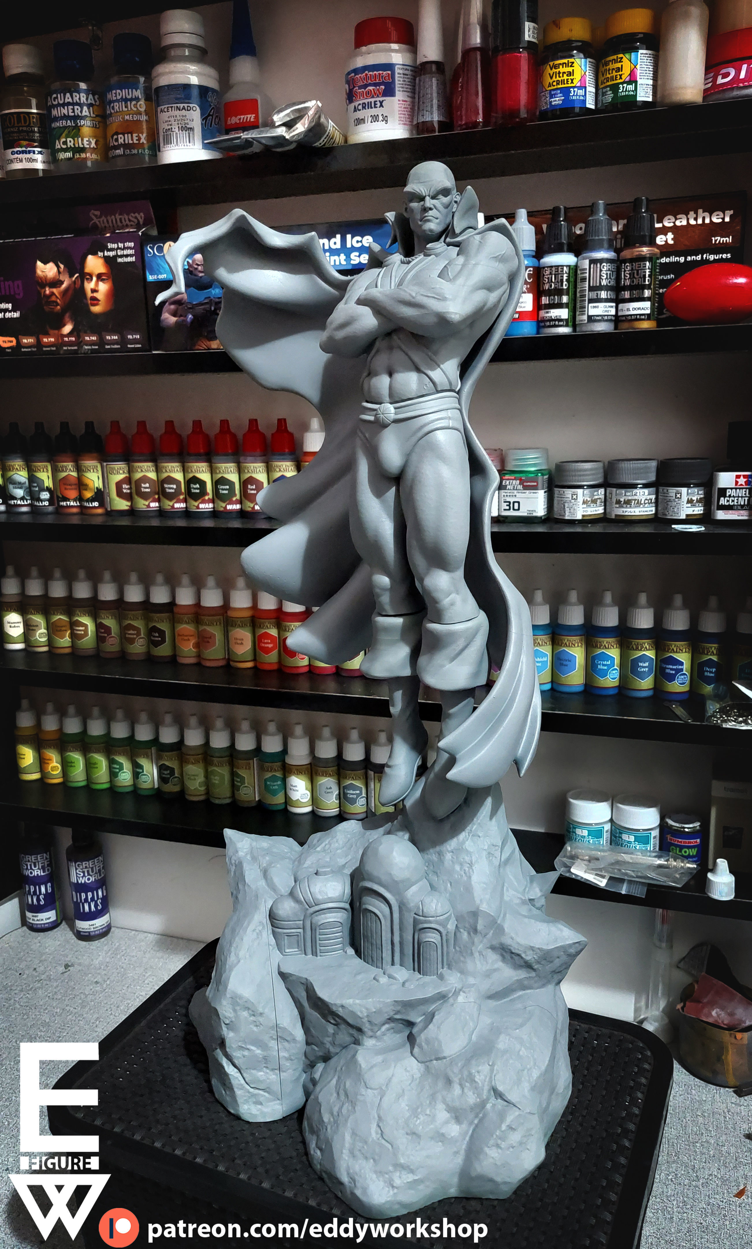 MARTIAN MANHUNTER- 3D STL READY TO PRINT 3D print model_9