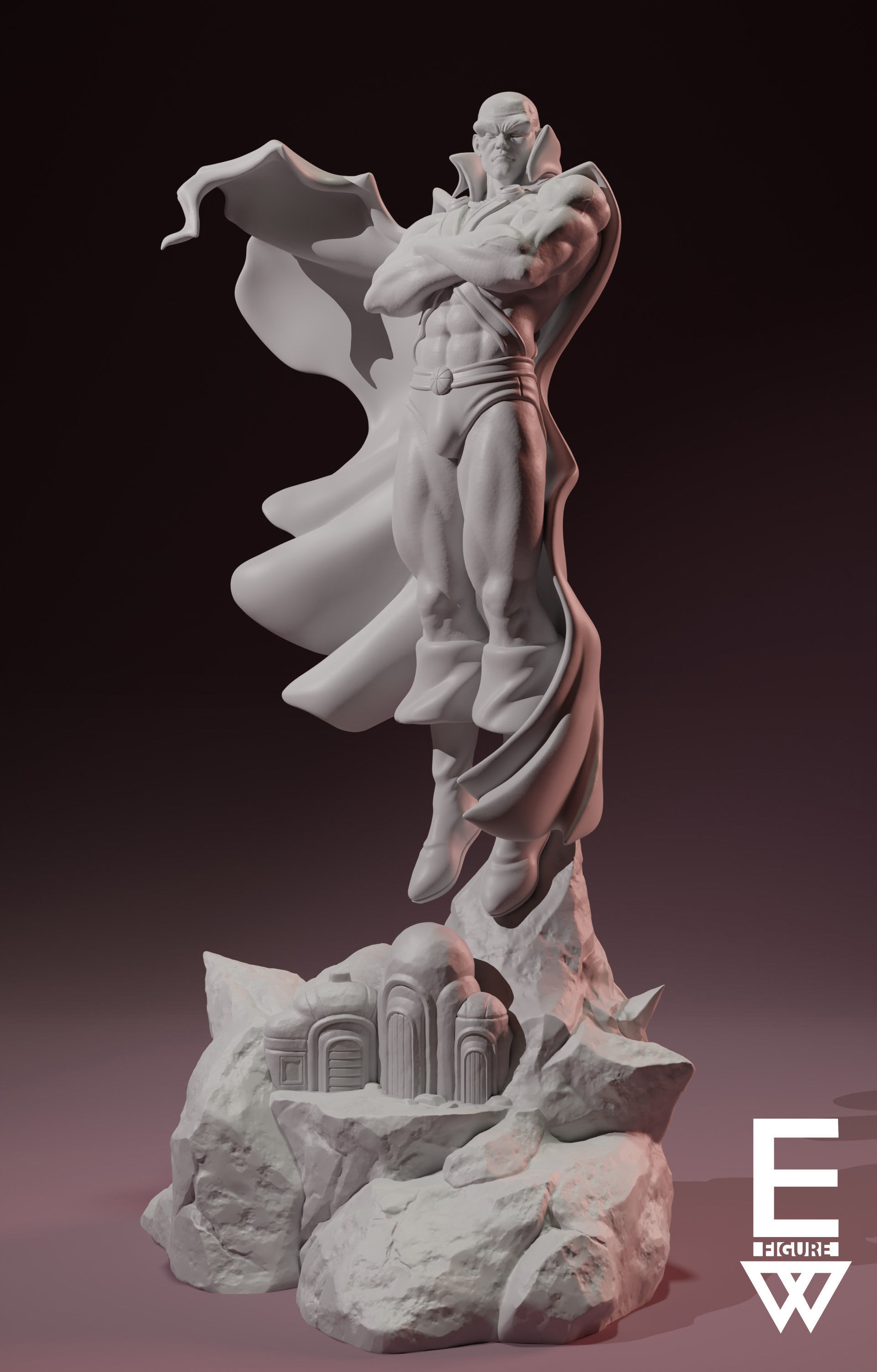 MARTIAN MANHUNTER- 3D STL READY TO PRINT 3D print model_1