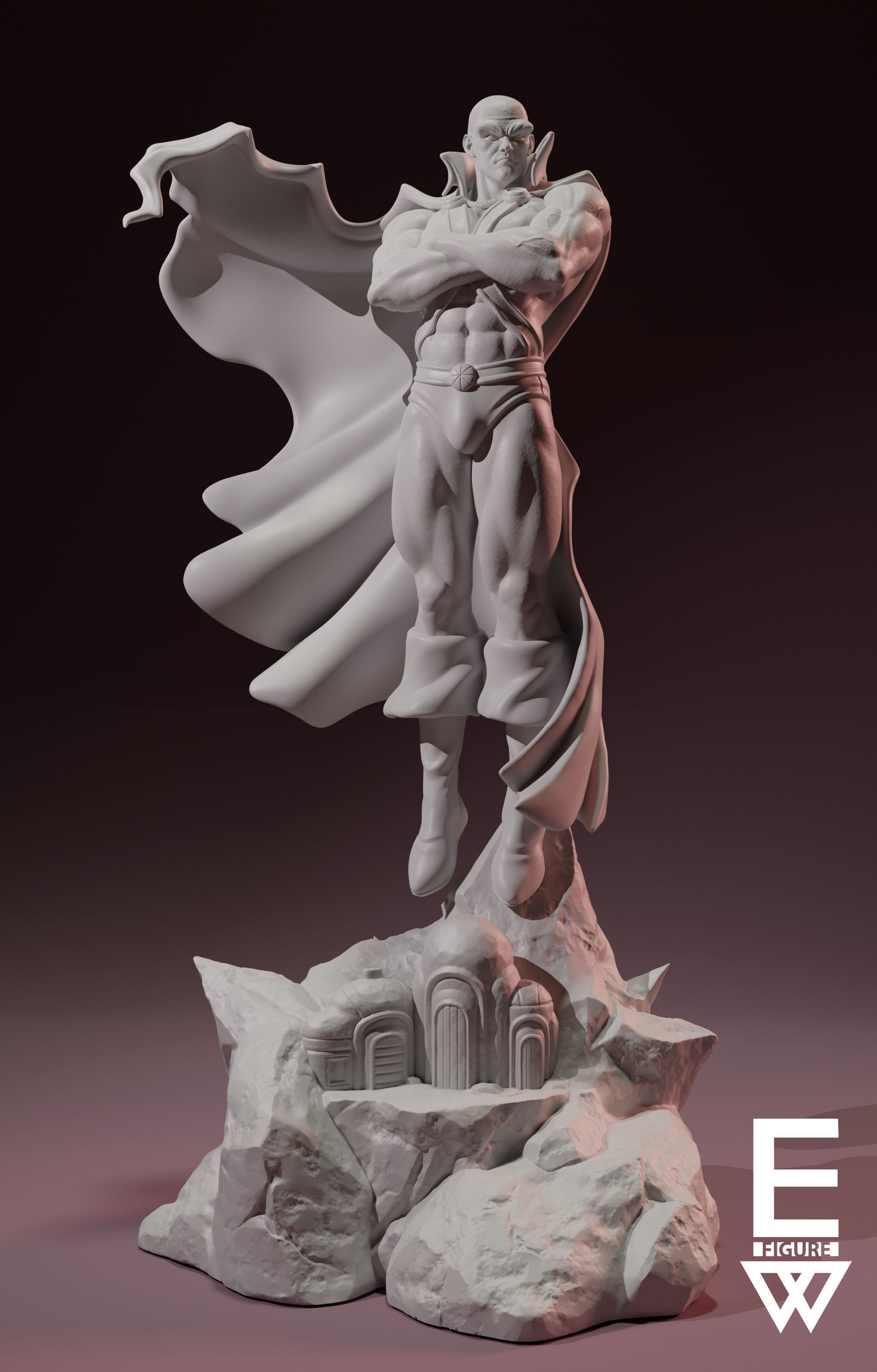 MARTIAN MANHUNTER- 3D STL READY TO PRINT 3D print model_2