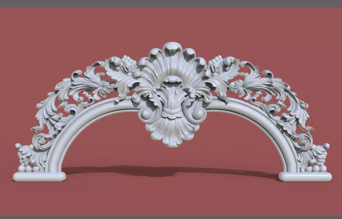 Furniture wood carving file stl for 3D print model Z888 3D print model_0