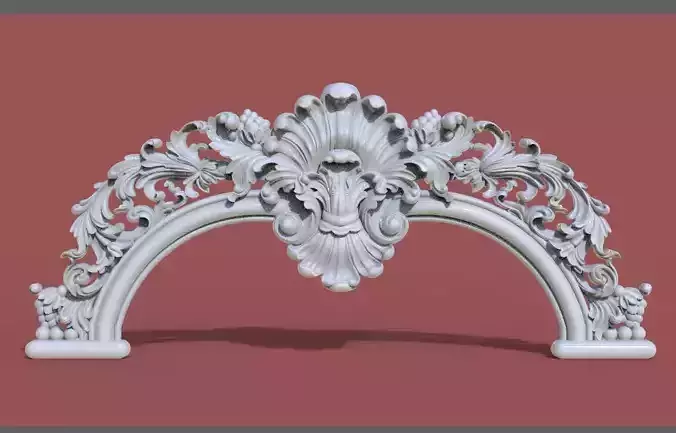 Furniture wood carving file stl for 3D print model Z888