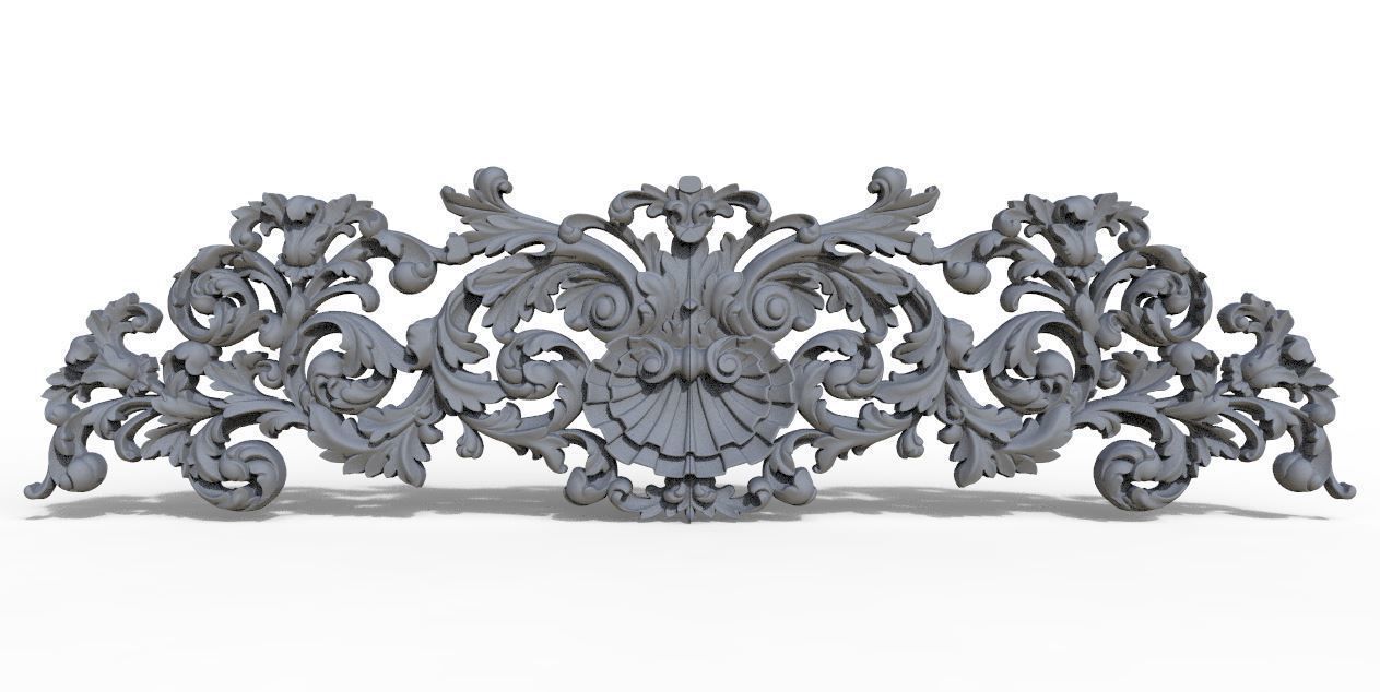 Furniture wood carving file stl for 3D print model TE55 3D print model_1