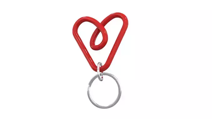 Air BNB Keyring design 3D print model