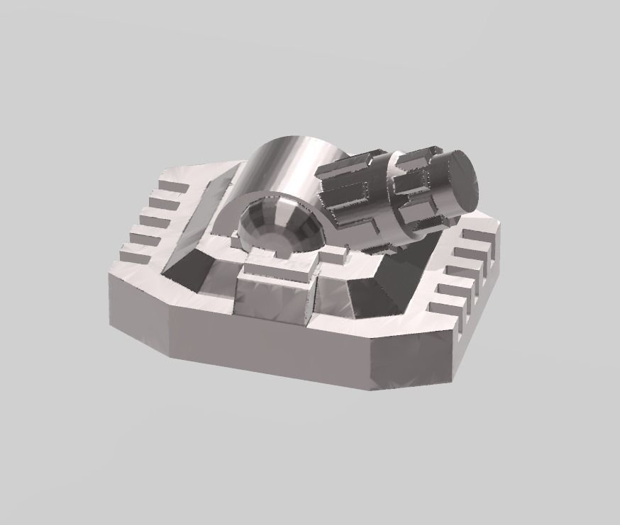 FLEET CORE - DECK WEAPONS PACK 3D print model_9