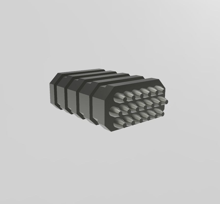 FLEET CORE - DECK WEAPONS PACK 3D print model_2