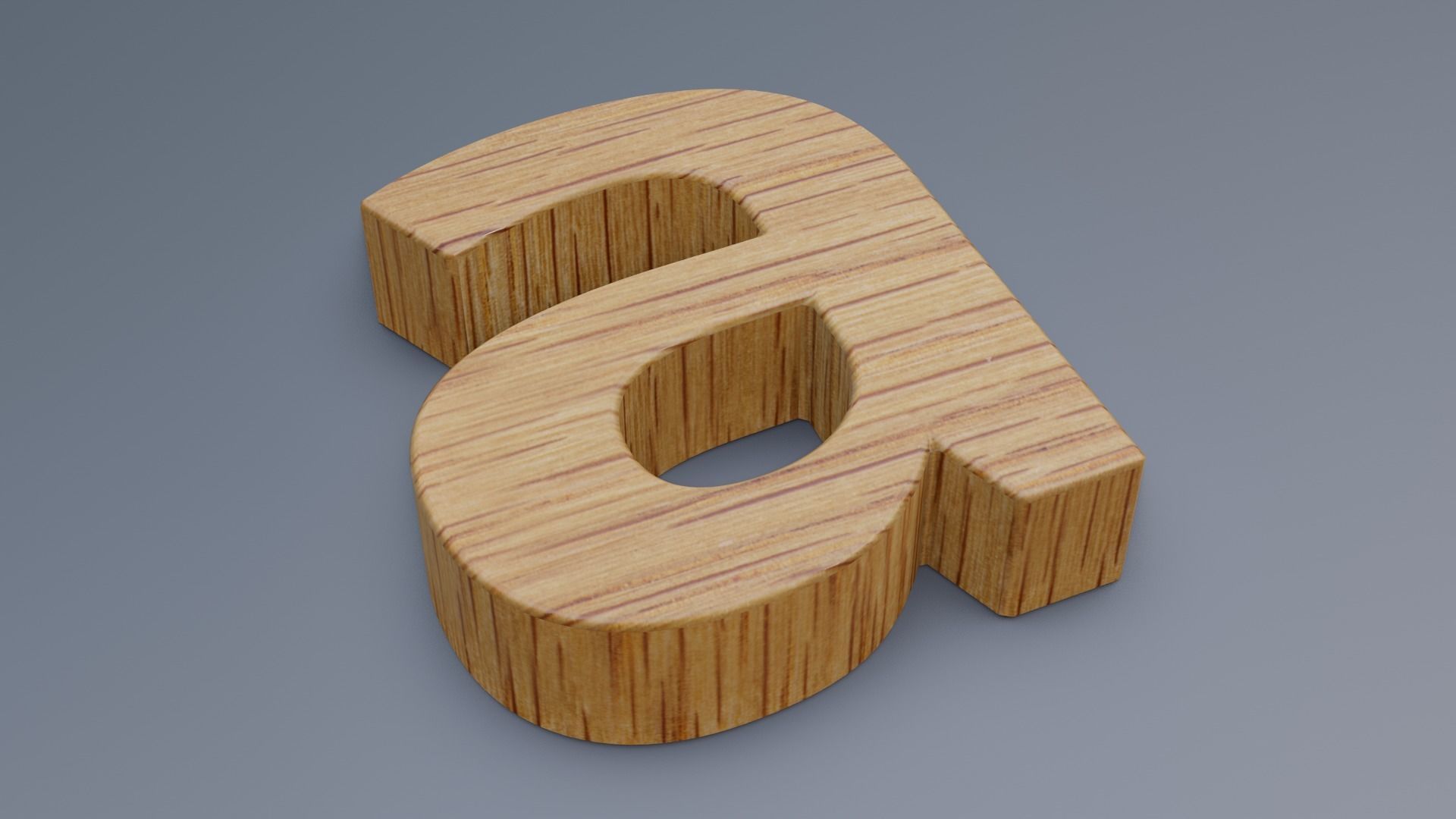 AlphaNumeric Collection 3D Low-poly 3D model_6