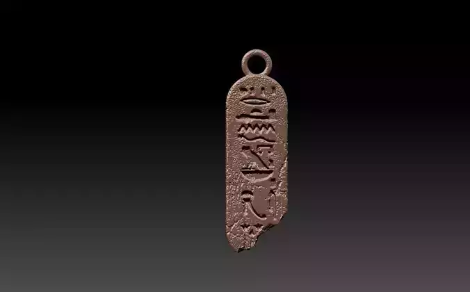 Ancient Egyptian Pendant 3D print model