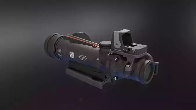 Trijicon TA11SDO Low-poly 3D model