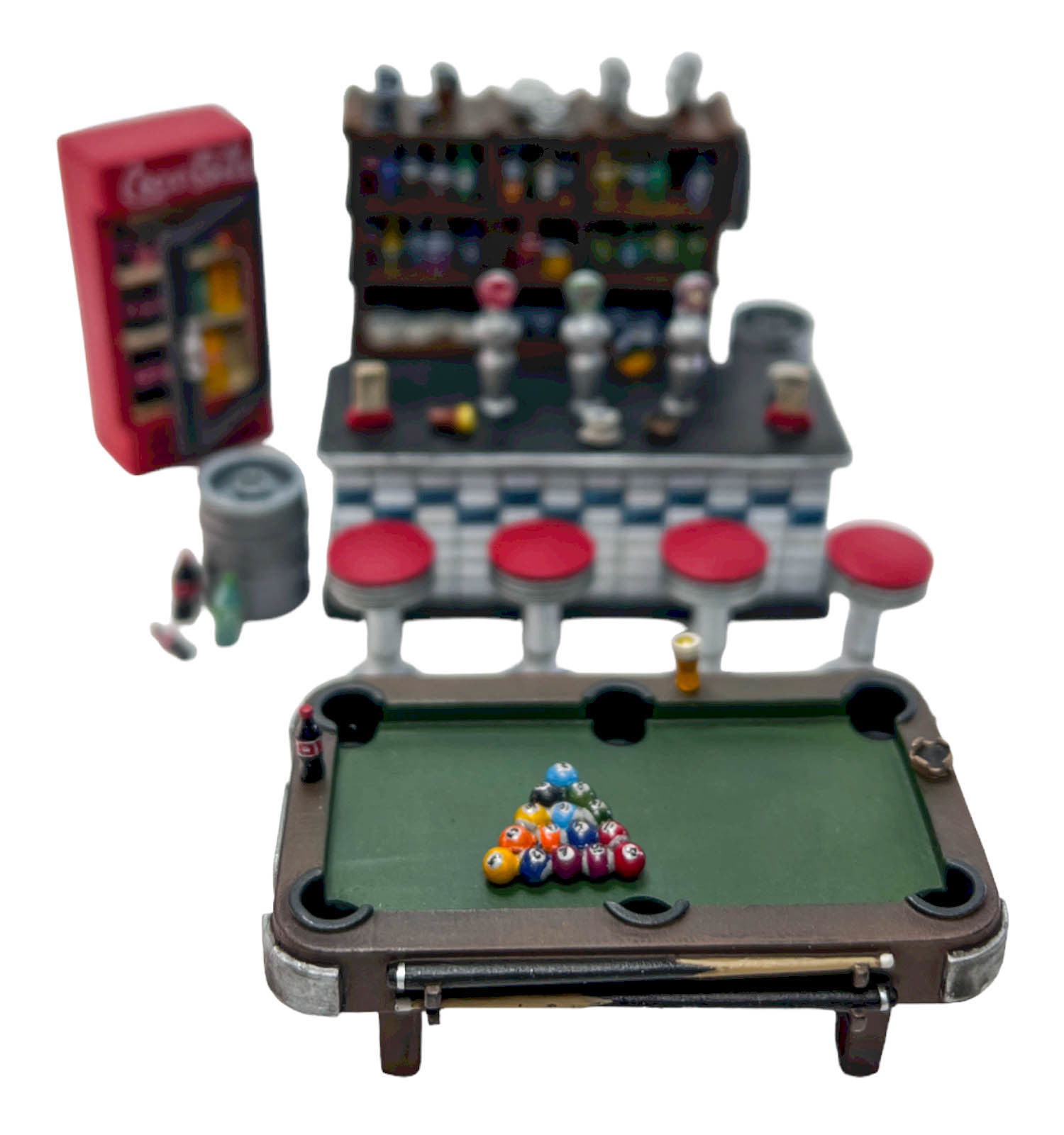 Modern city bar 3D print model_2