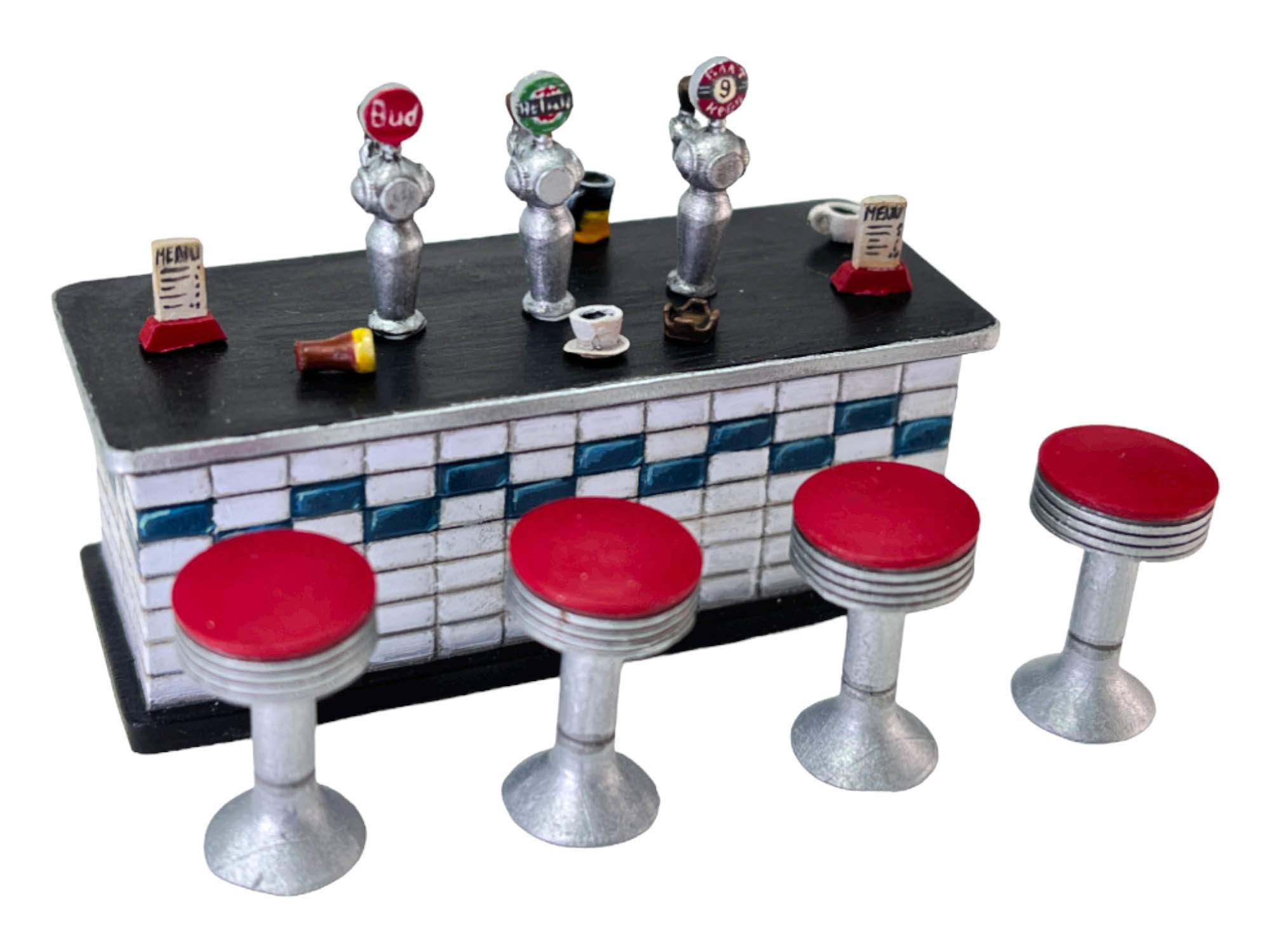 Modern city bar 3D print model_5