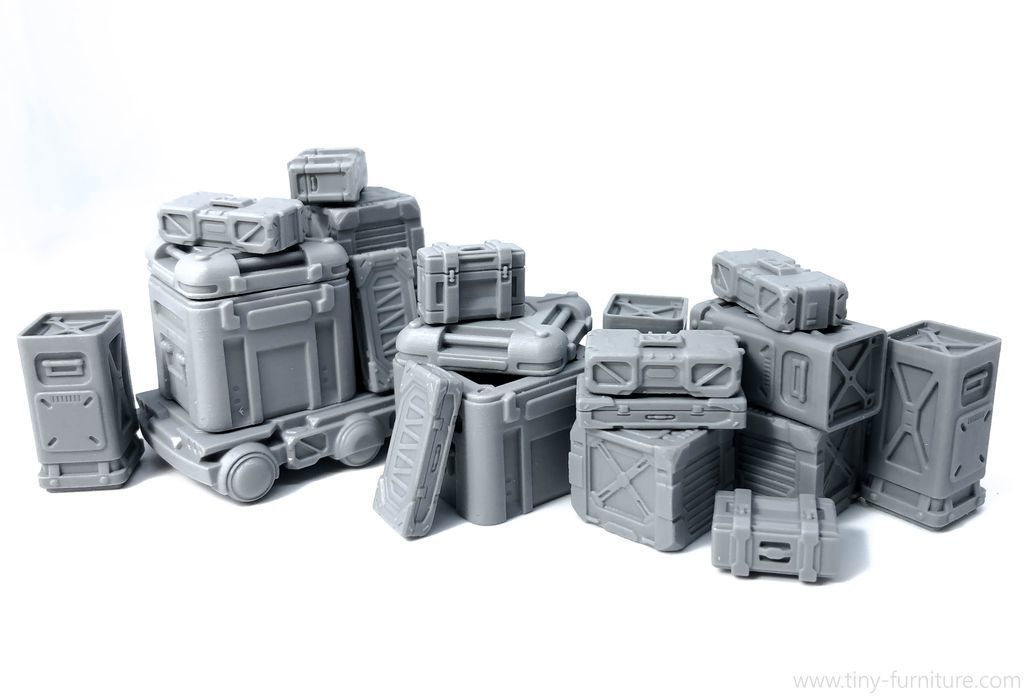 Space Station Hangar 3D print model_5