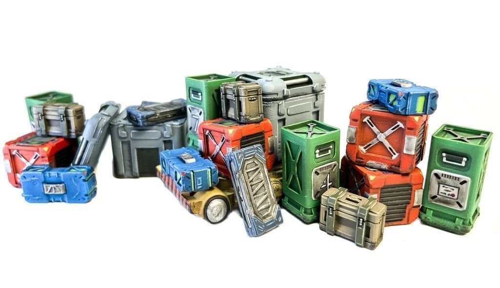 Space Station Hangar 3D print model_3