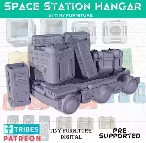 Space Station Hangar