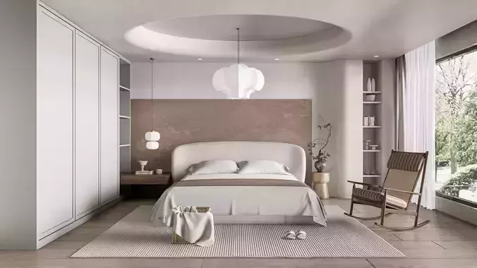 Bedroom 00 3D model