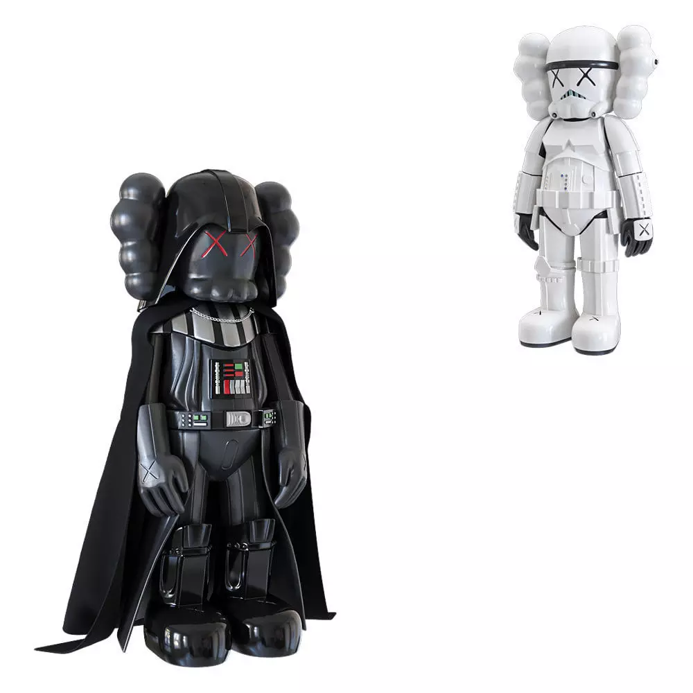 WARS Stormtrooper Darth Vader 3D model Low-poly 3D model_0
