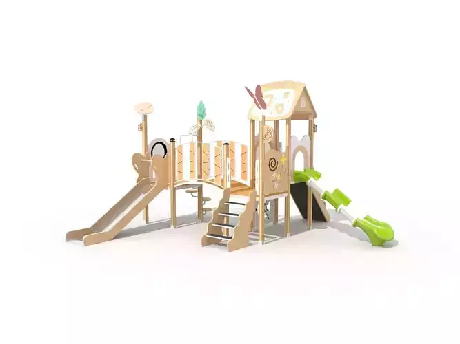 WPC Playground 3D model