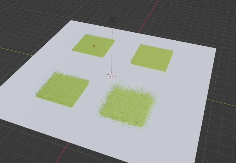 grass Free low-poly 3D model_3