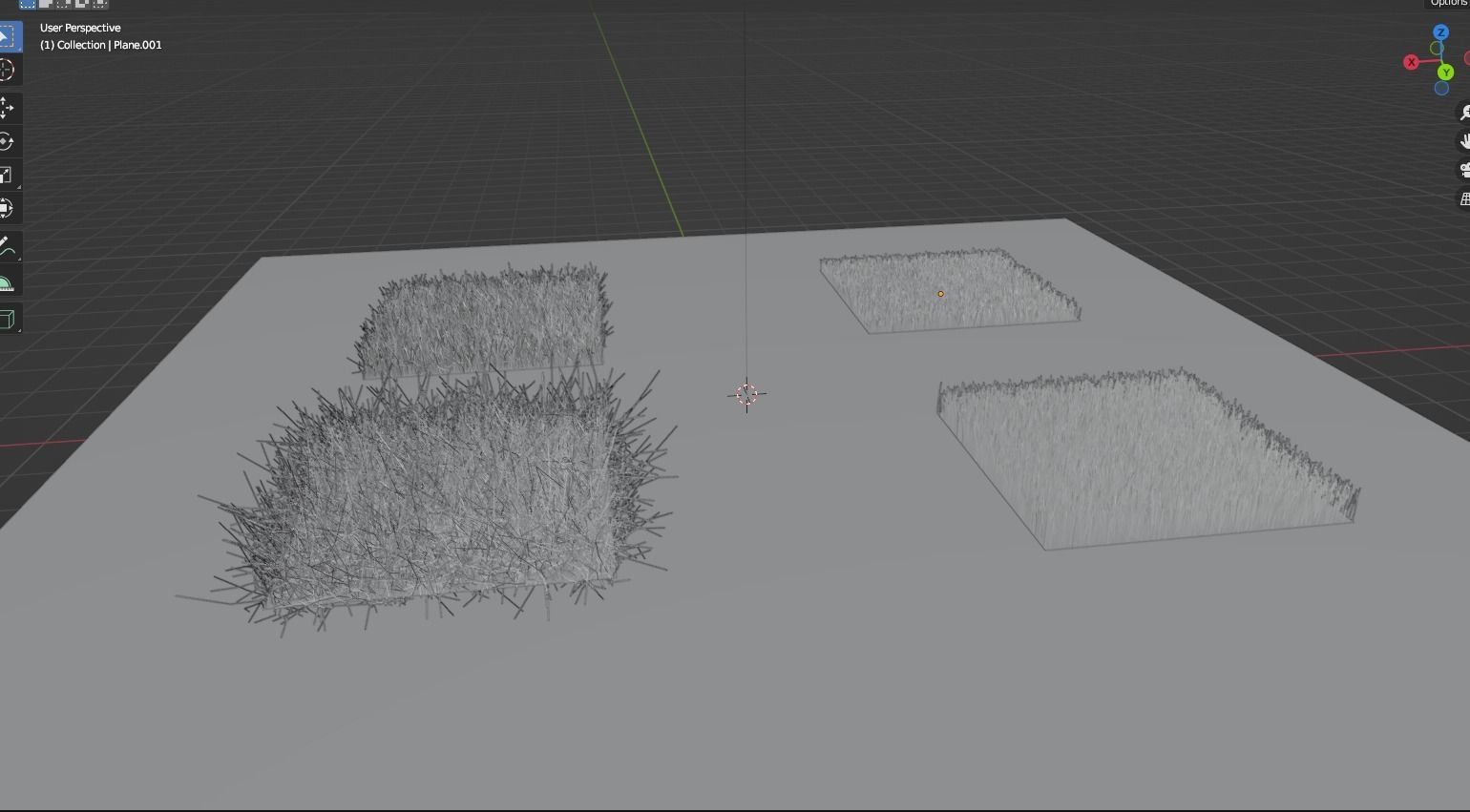 grass Free low-poly 3D model_2