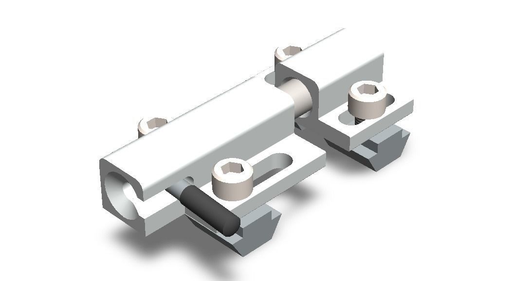 90 Degree Deadbolt - Side Latch 3D model_17