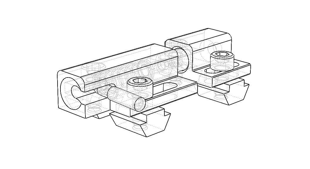 90 Degree Deadbolt - Side Latch 3D model_19