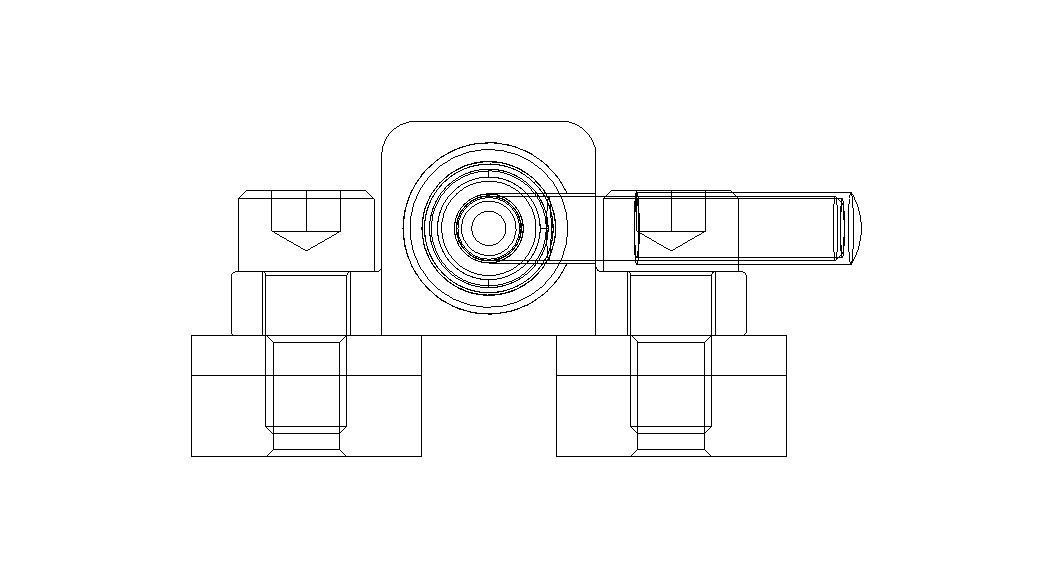 90 Degree Deadbolt - Side Latch 3D model_40