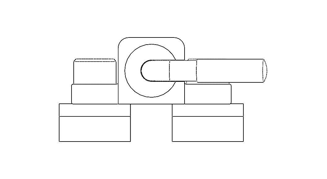 90 Degree Deadbolt - Side Latch 3D model_38