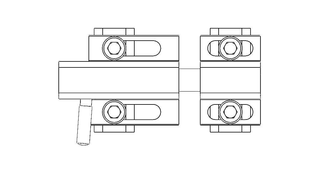 90 Degree Deadbolt - Side Latch 3D model_6