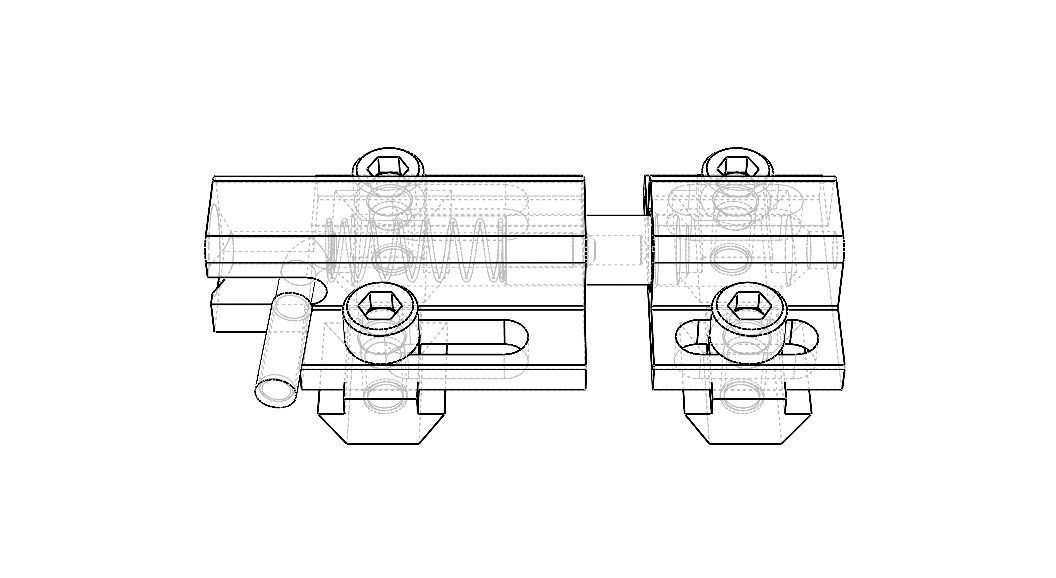90 Degree Deadbolt - Side Latch 3D model_11