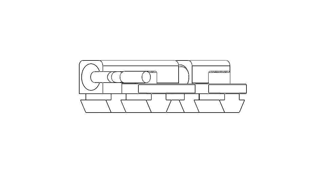 90 Degree Deadbolt - Side Latch 3D model_34