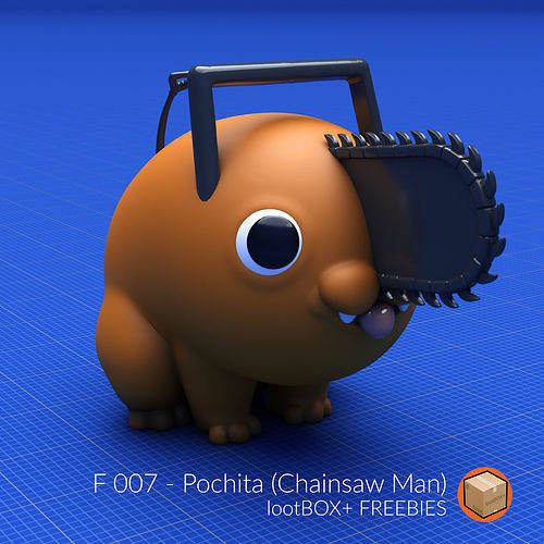 F 007 - POCHITA Free 3D print model