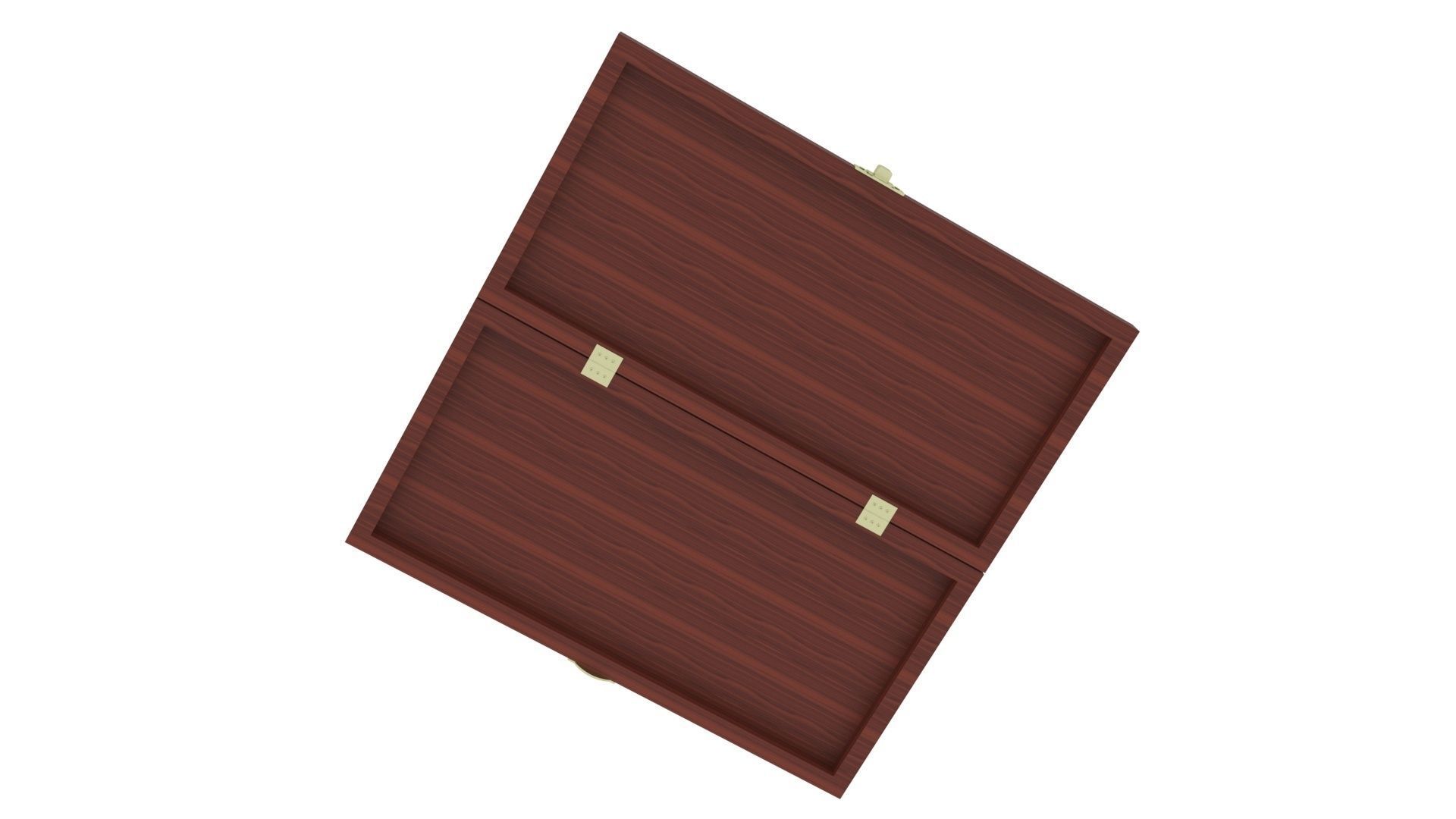 Chess Figures On Chess Board 3D model_7