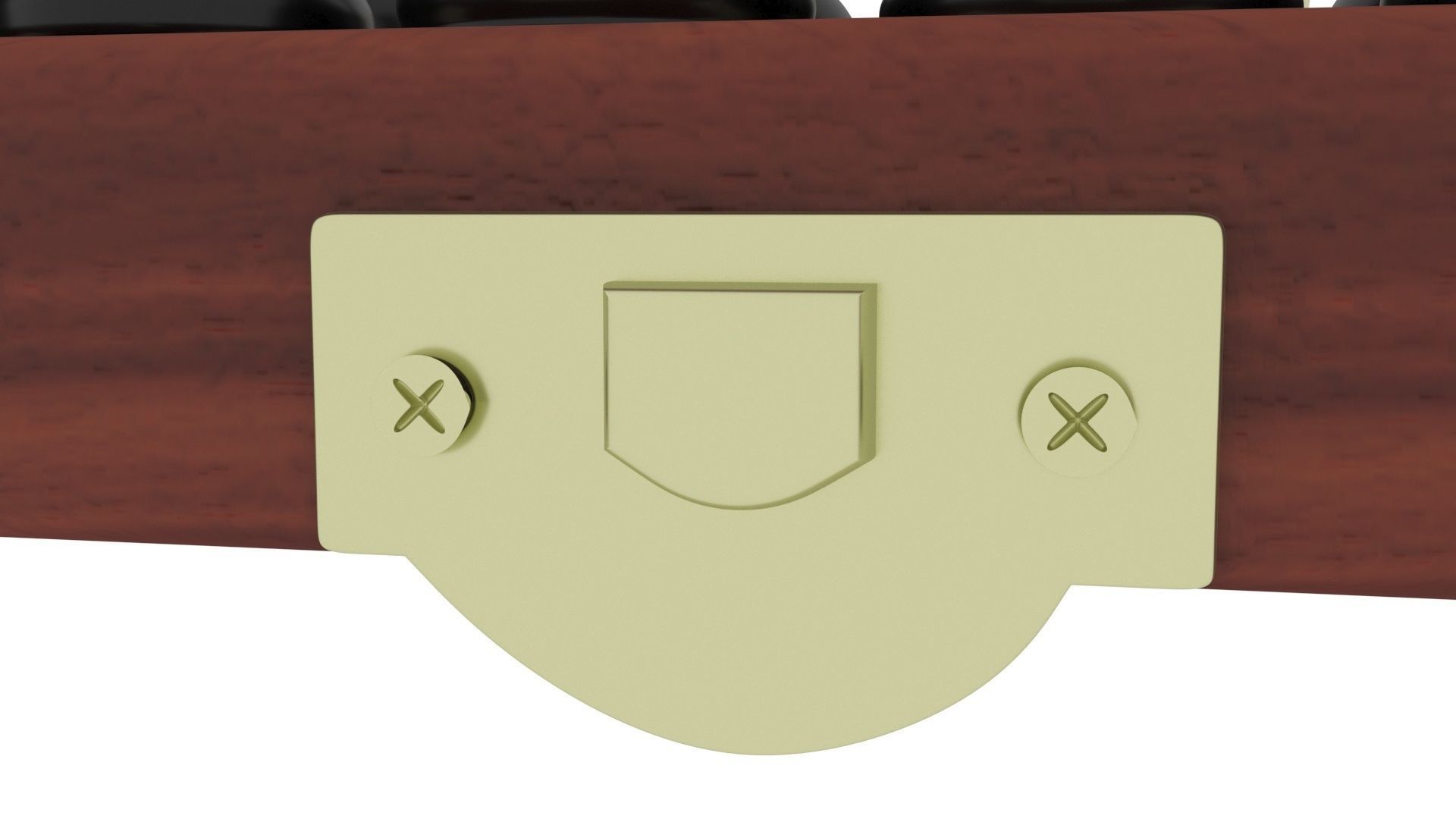 Chess Figures On Chess Board 3D model_11