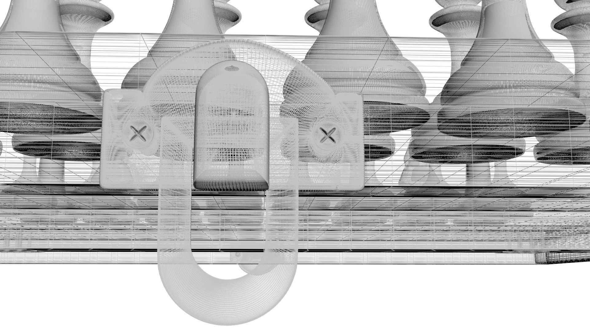 Chess Figures On Chess Board 3D model_20